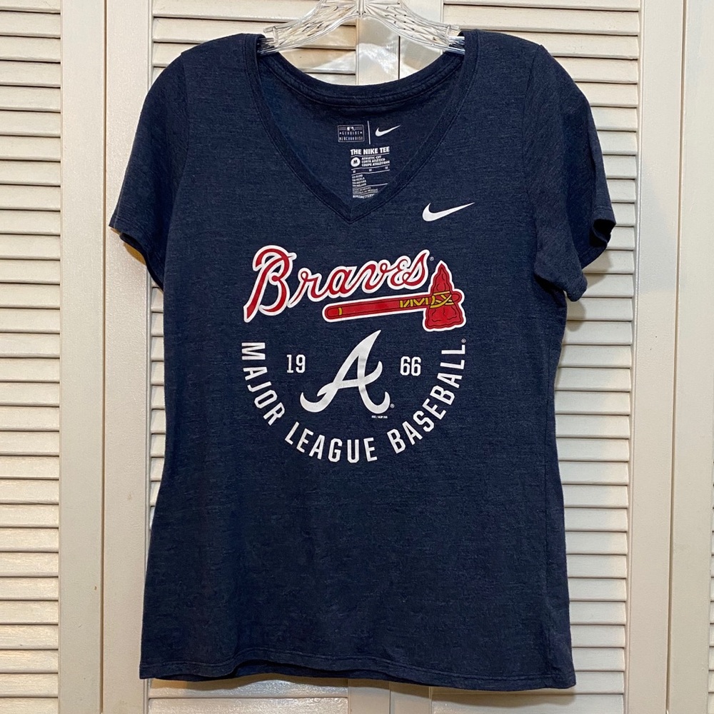 Nike Atlanta Braves V-Neck Tee